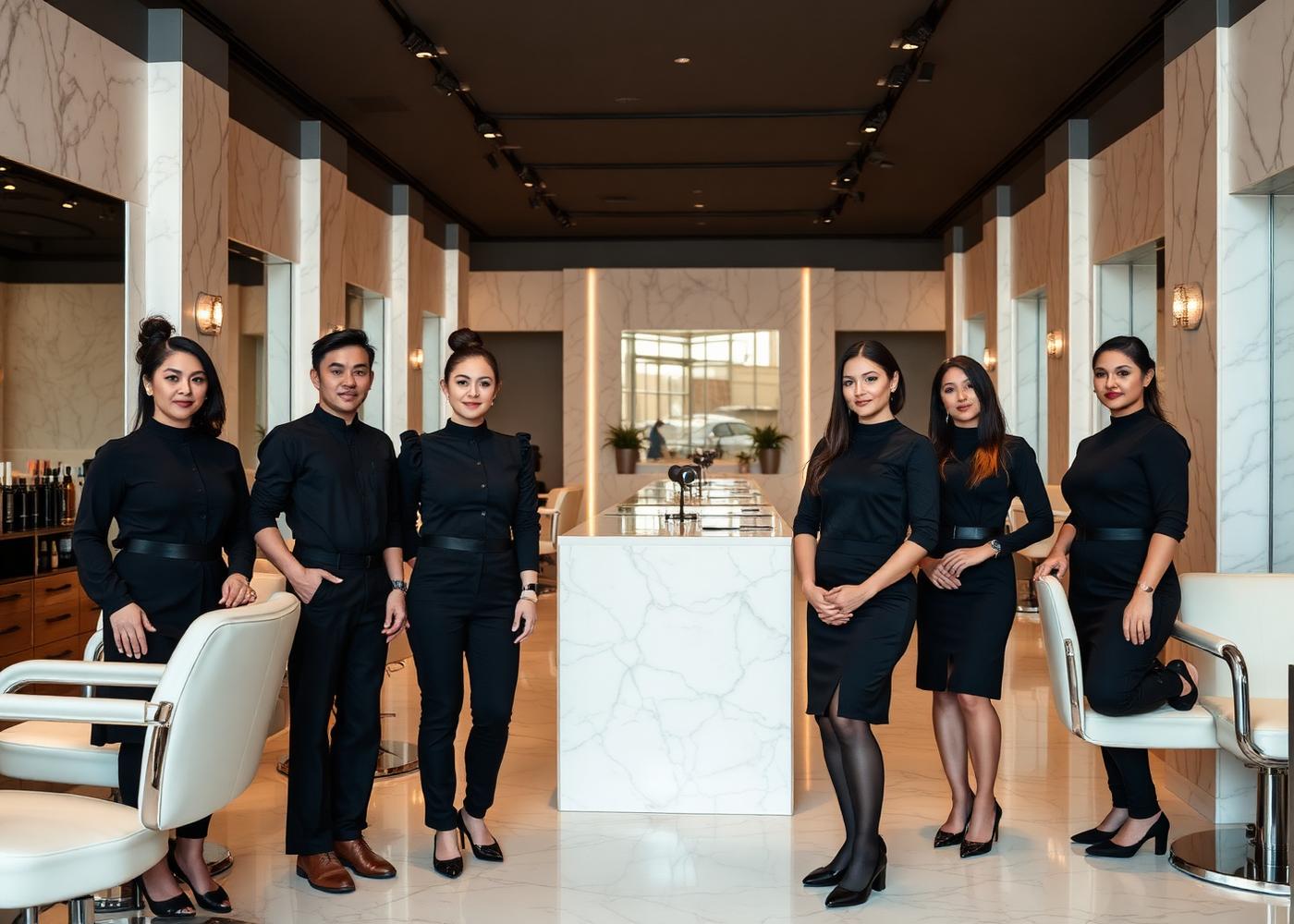 The ÉLYSÉE team of certified stylists
